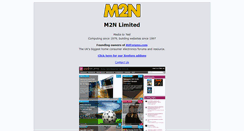 Desktop Screenshot of m2n.co.uk